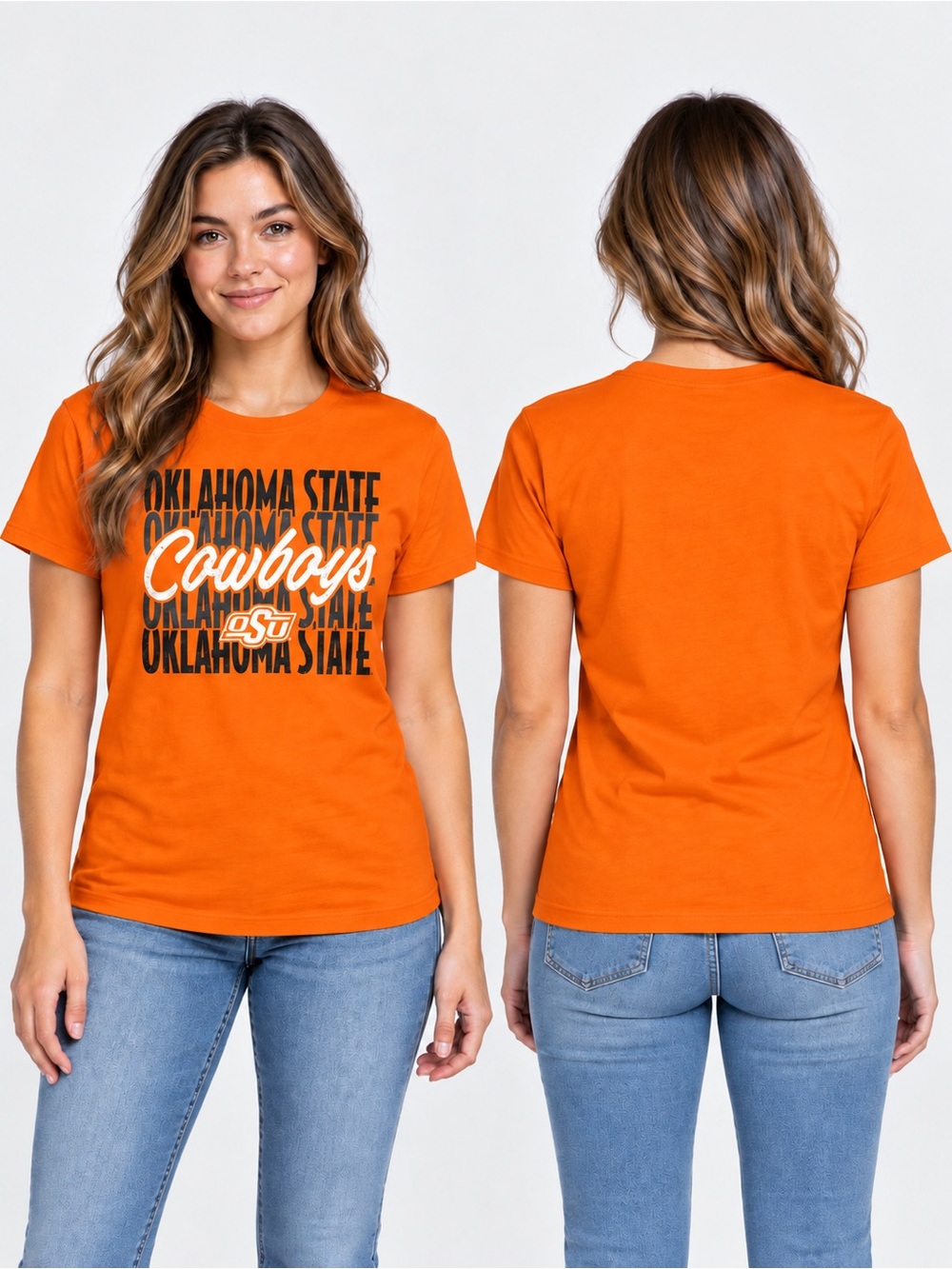 Target 🎯 Oklahoma State Cowboys Women's Short Sleeve Tee - Orange